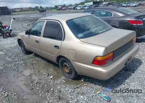 1995 Toyota Corolla из США, поврежденный, VIN 1NXAE04B3SZ348254